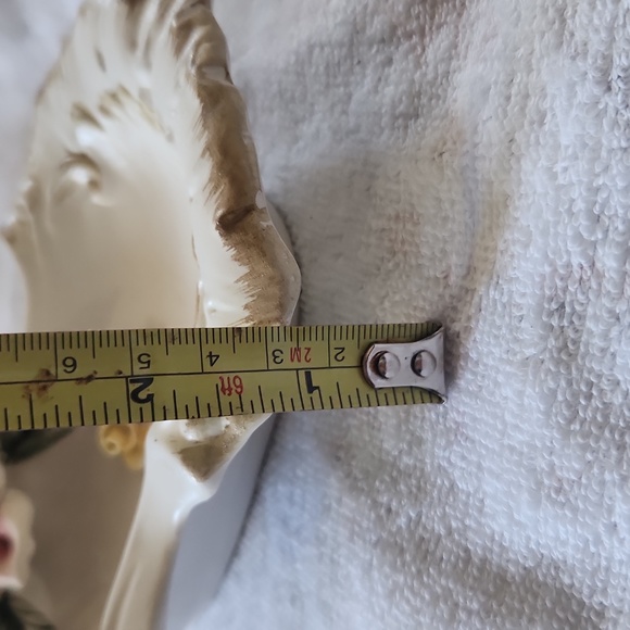 Germany Vintage porcelain 3D floral dish - Picture 12 of 12